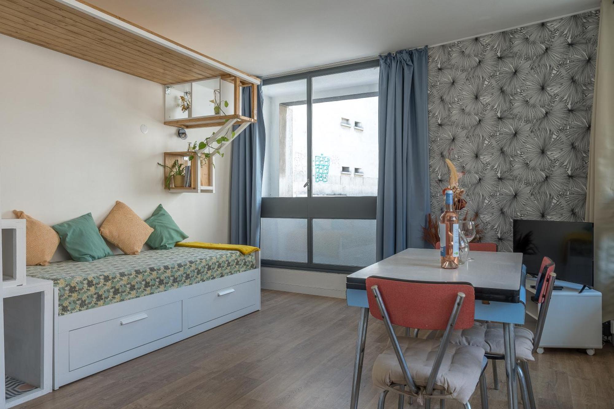 *Las Flores* Joli Studio Avec Balcon Марсель Экстерьер фото